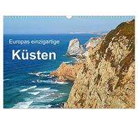 Les côtes uniques de l'Europe (Calendrier mural 2026 DIN A3 horizontal), CALVENDO calendrier mensuel