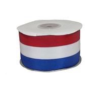 LES COTILLONS D'ALSACE Ruban 25 mm Tricolore 25 m
