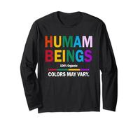 Les couleurs 100 % biologiques peuvent varier LGBT Manche Longue