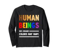 Les couleurs 100 % biologiques peuvent varier LGBT Manche Longue