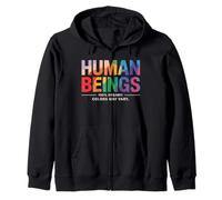 Les couleurs 100 % biologiques peuvent varier LGBTQ Sweat à Capuche