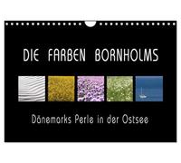 Les couleurs de Bornholm, Version française (Calendrier mural 2026 DIN A4 portrait), Calendrier CALVENDO mensuel