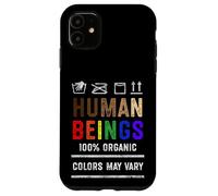 Les couleurs des êtres humains peuvent varier par Black Lives Matter BLM Pride Coque pour iPhone 11