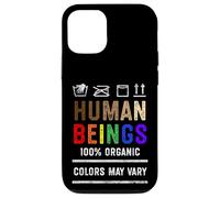 Les couleurs des êtres humains peuvent varier par Black Lives Matter BLM Pride Coque pour iPhone 12/12 Pro