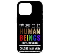 Les couleurs des êtres humains peuvent varier par Black Lives Matter BLM Pride Coque pour iPhone 16 Pro