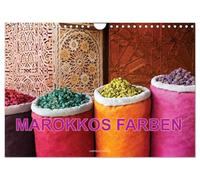 Les couleurs du Maroc, Version française (Calendrier mural 2026 DIN A4 portrait), Calendrier CALVENDO mensuel