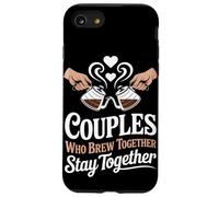 Les couples qui brassent ensemble restent ensemble brassent le café à la maison Coque pour iPhone SE (2020) / 7 / 8