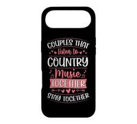 Les Couples Qui écoutent de la Musique Country Ensemble restent Ensemble Coque pour iPhone Air