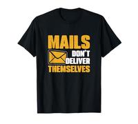 Les courriers ne se distribuent pas tout seuls, de drôles de postiers T-Shirt