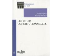 Les cours constitutionnelles