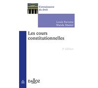 Les cours constitutionnelles. 2e éd.