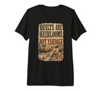 Les courtepointes Faites à la Main sont des héritages et Non Pas Une Longueur pour Le Recyclage T-Shirt Haut de Gamme