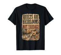 Les courtepointes Faites à la Main sont des héritages et Non Pas Une Longueur pour Le Recyclage T-Shirt Graphique avec Valeur