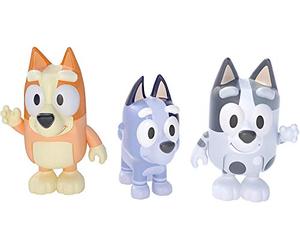 Les cousines : coffret de 3 figurines articulées - Bingo, Muffin et Socks