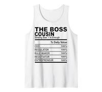 Les Cousins du Patron Sarcastique pour Homme et Femme Débardeur