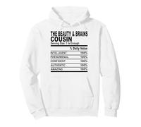 Les Cousins sarcastiques de la beauté et du Cerveau pour Homme et Femme Sweat à Capuche