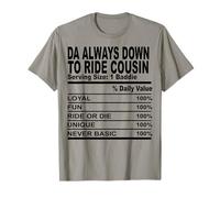 Les Cousins sarcastiques Toujours vers Le Bas pour Monter Les Cousins Hommes Femmes T-Shirt