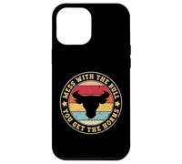Les Cowboys de Bull Rider Jouent avec Le Taureau, Vous aurez Les Cornes Coque pour iPhone 12 Pro Max