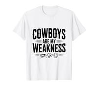 Les Cowboys sont Mon Point Faible, Western Vintage T-Shirt Graphique avec Valeur