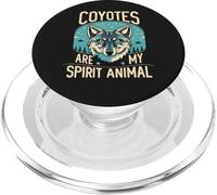 Les Coyotes sont Mon âme, Les Animaux, la Nature, Les Coyotes, Les Amoureux de la Faune PopSockets PopGrip pour MagSafe