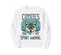Les Coyotes sont Mon âme, Les Animaux, la Nature, Les Coyotes, Les Amoureux de la Faune Sweatshirt