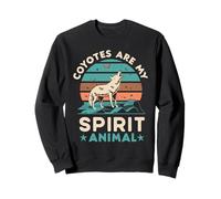 Les Coyotes sont Mon âme, Les Animaux, la Nature, Les Coyotes, Les Amoureux de la Faune Sweatshirt