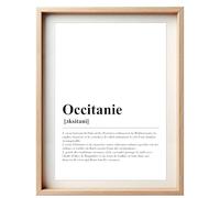 Les Creas de Papa Affiche Définition Occitanie - Poster Style Dictionnaire | Art Mural Décoratif pour Maison et Bureau