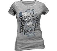 Les crimes des femmes de Grindelwald Créatures étranges Aménagée T-shirt: grande G