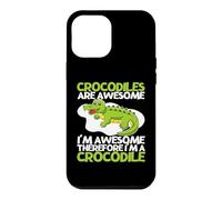 Les Crocodiles sont géniaux Je suis génial Je suis Un Crocodile drôle Coque pour iPhone 12 Pro Max