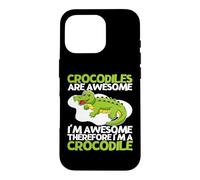 Les Crocodiles sont géniaux Je suis génial Je suis Un Crocodile drôle Coque pour iPhone 16 Pro