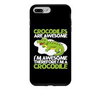 Les Crocodiles sont géniaux Je suis génial Je suis Un Crocodile drôle Coque pour iPhone 7 Plus/8 Plus
