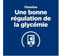Les croquettes chien HILL'S ADULT PRESCRIPTION DIETS W/D DIABETES CARE sont des croquettes complètes diététiques pour