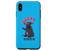 Les croûtes sucent - n'aime Pas Les croûtes, et Gâteau Le Rat Non Plus Coque pour iPhone XS Max