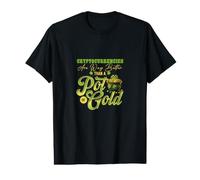 Les Crypto-Monnaies sont Bien Meilleures qu'un Pot d'or T-Shirt Graphique avec Valeur