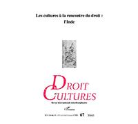 Les cultures à la rencontre du droit : L'Inde
