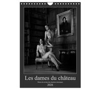 Les dames du château (Calendrier mural 2026 DIN A4 horizontal), CALVENDO calendrier mensuel: Photos érotiques dans des chambres historiques