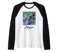 Les Danseurs Bleus par Edgar Degas, Ballerine Ballet Fine Art Manche Raglan