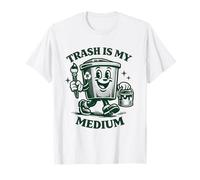 Les déchets sont Mon médium | Upcycling Art T-Shirt