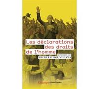 Les Déclarations des droits de l'homme Collectif (Auteur), Frédéric Rouvillois (Edité par)