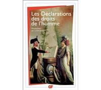 Les Déclarations des droits de l'homme Collectif (Auteur), Lucien Jaume (Edité par)
