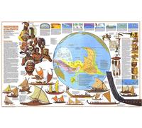 Les découvreurs du Pacifique 1974 (carte)