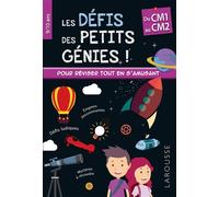 Les défis des Petits génies CM1-CM2 - Collectif - Larousse - broché - Scolaire / Universitaire