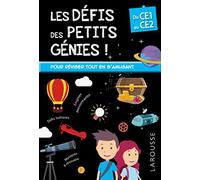 Les Défis des Petits Genies, du CE1 au CE2- Cahier de vacances