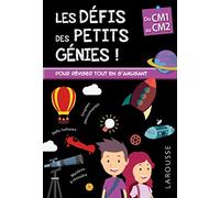 Les Défis des Petits Genies, du CM1 au CM2- Cahier de vacances