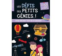 Les défis des Petits Génies Grande section - CP - Collectif - Larousse - broché - Scolaire / Universitaire