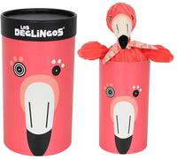 Les Deglingos Big Simply Plush Animal Dans Un Tube | Flamants Le Flamant