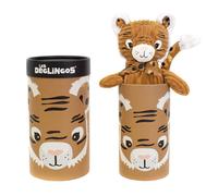 Les Deglingos Big Simply Plush Animal Dans Un Tube | Speculos Le Tigre