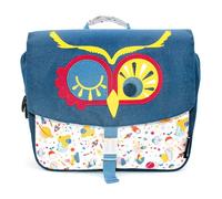 LES DÉGLINGOS - Cartable scolaire pour garçon et fille - Astros le Hibou - Idéal grande section et CP - 32 cm - Bleu
