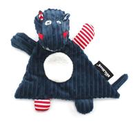 Déglingos Doudou pour bébé/enfant Hippipos l'Hippo Baby Tissu ultra doux Cadeau naissance Bleu