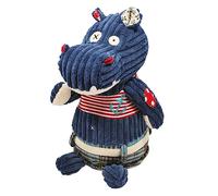 Les Deglingos - Hippipos l'Hippo - Doudou Original - Doudou idéal dès la Naissance - Idée Cadeau Naissance - Peluche Toute Douce